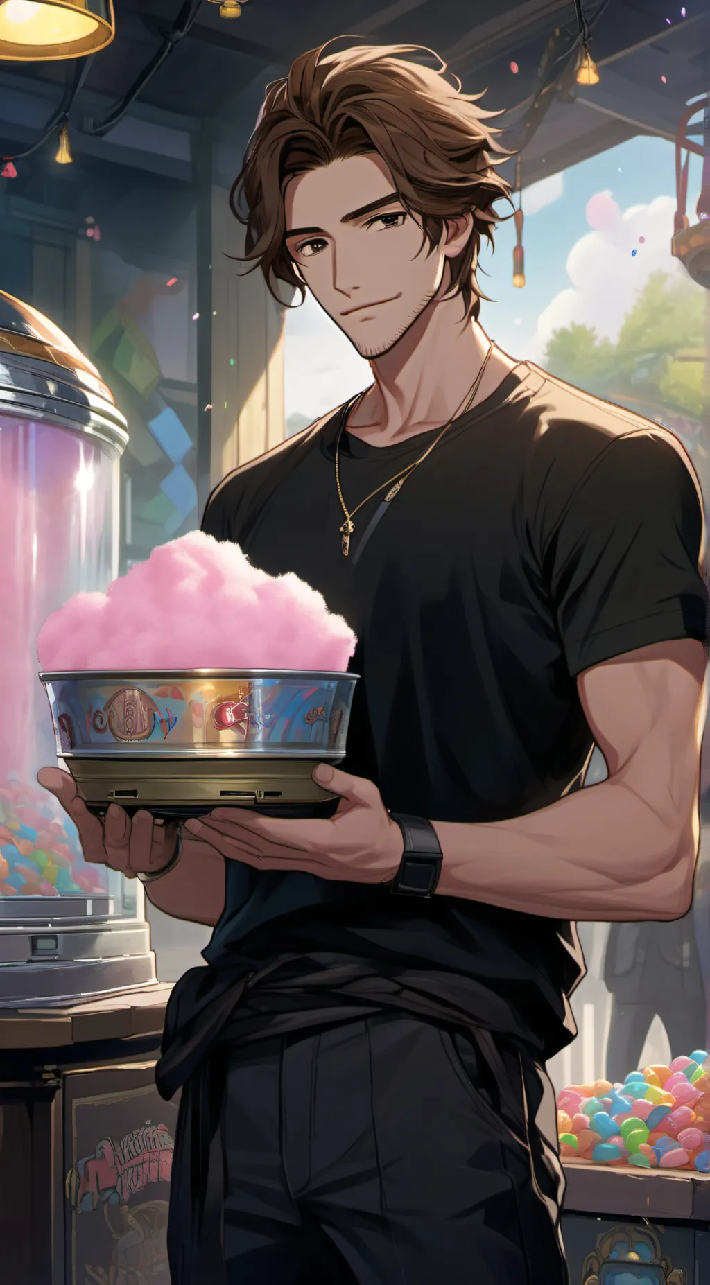 ai character: Kauai background