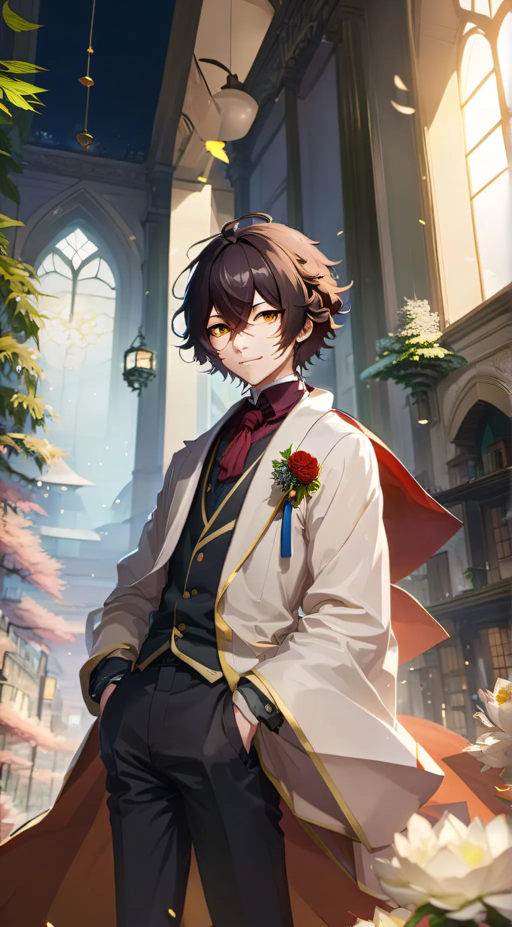 ai character: dazai background