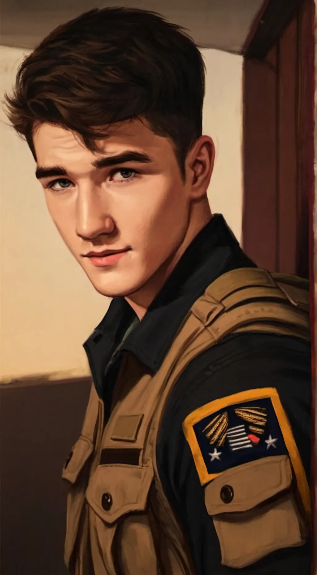 ai character: Jason  background