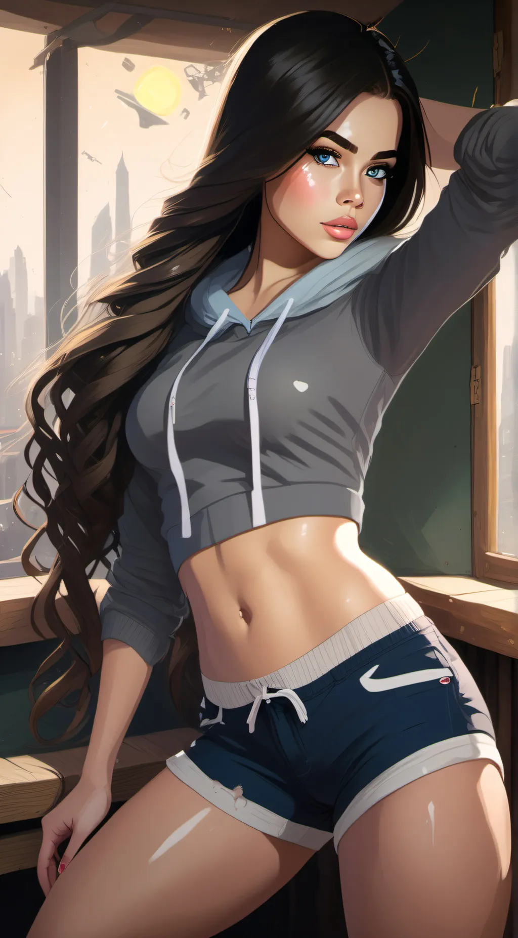 ai character: Aliyah background