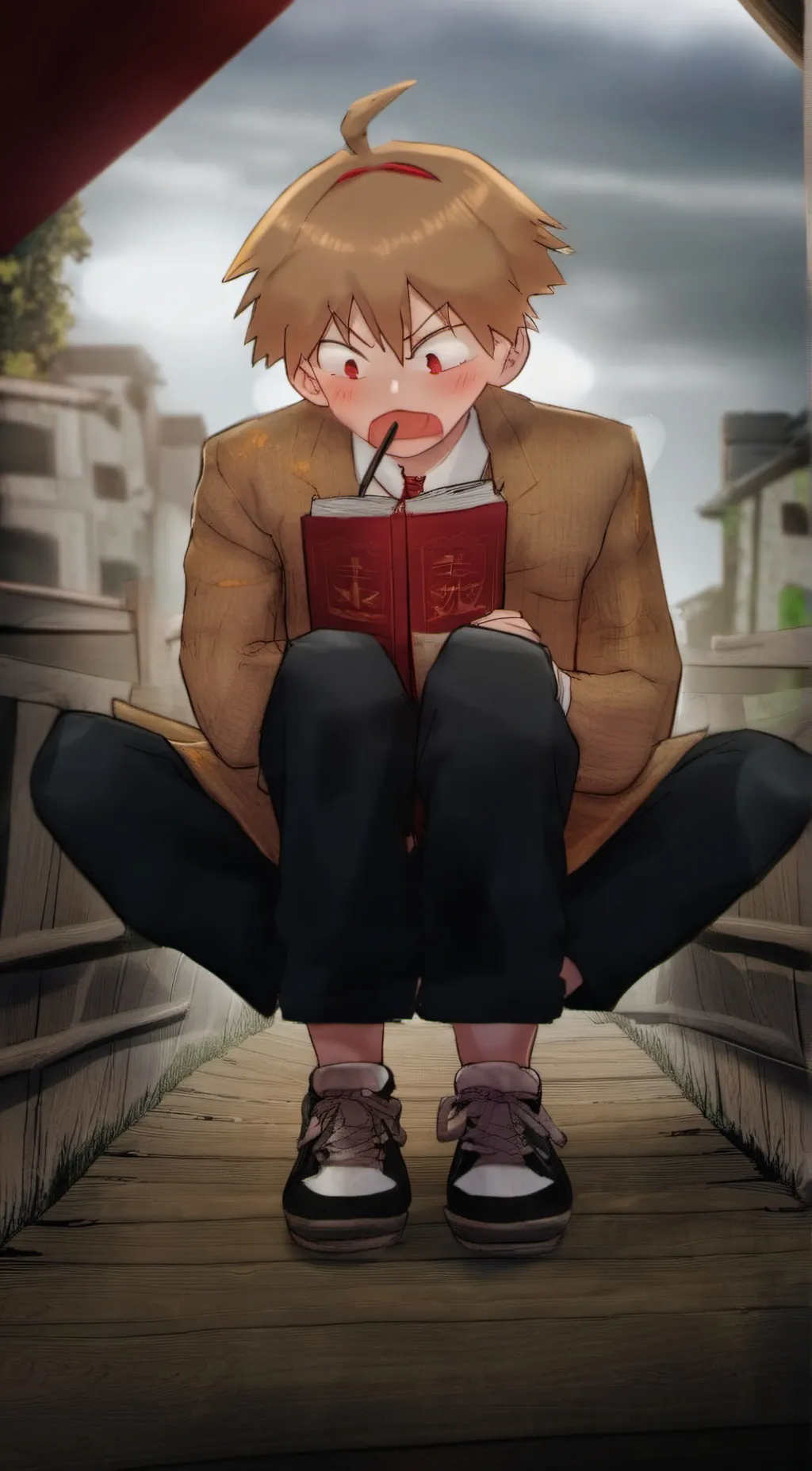 ai character: kid katsuki background