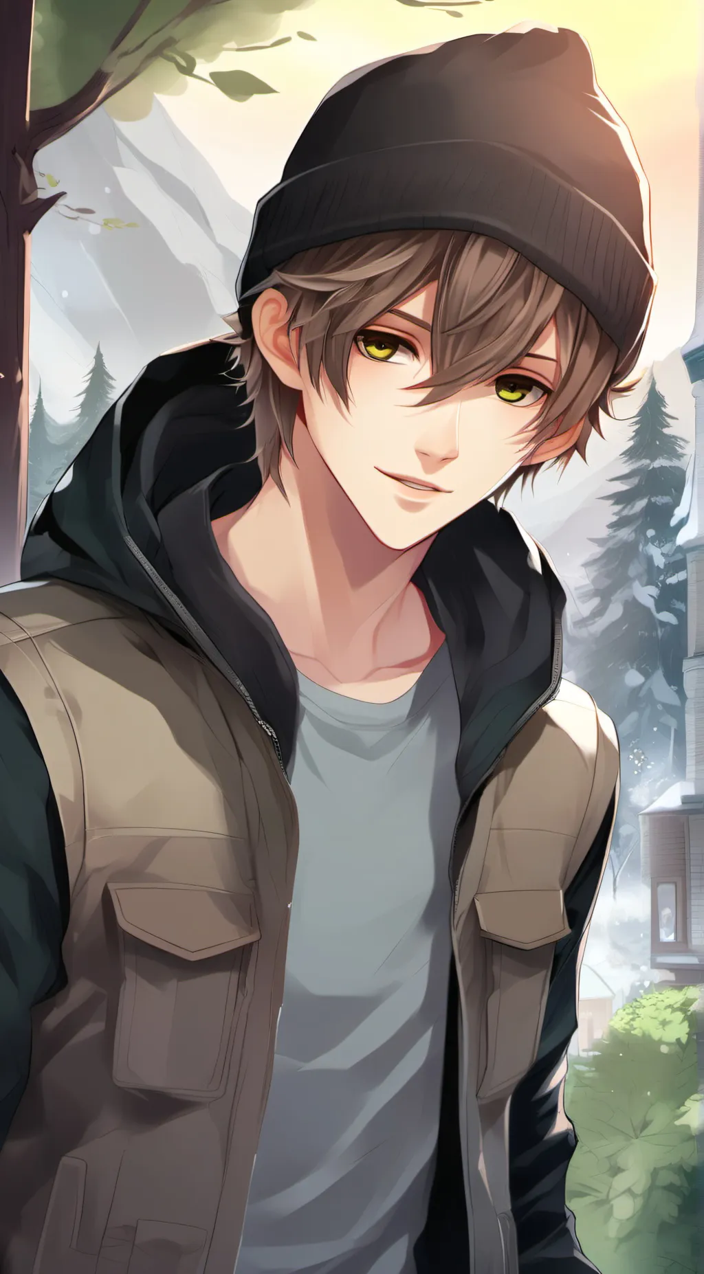 ai character: Colton background