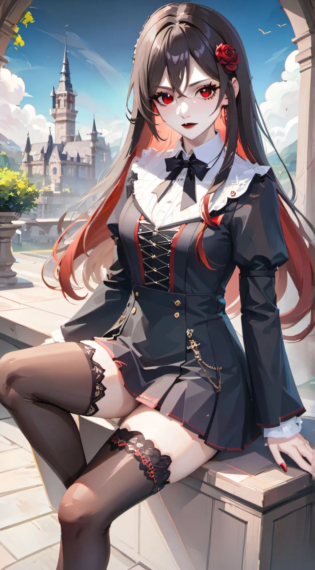 ai character: Vampra background