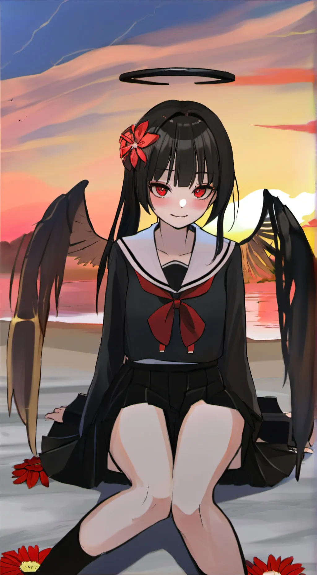 ai character: 剑先鹤城 background