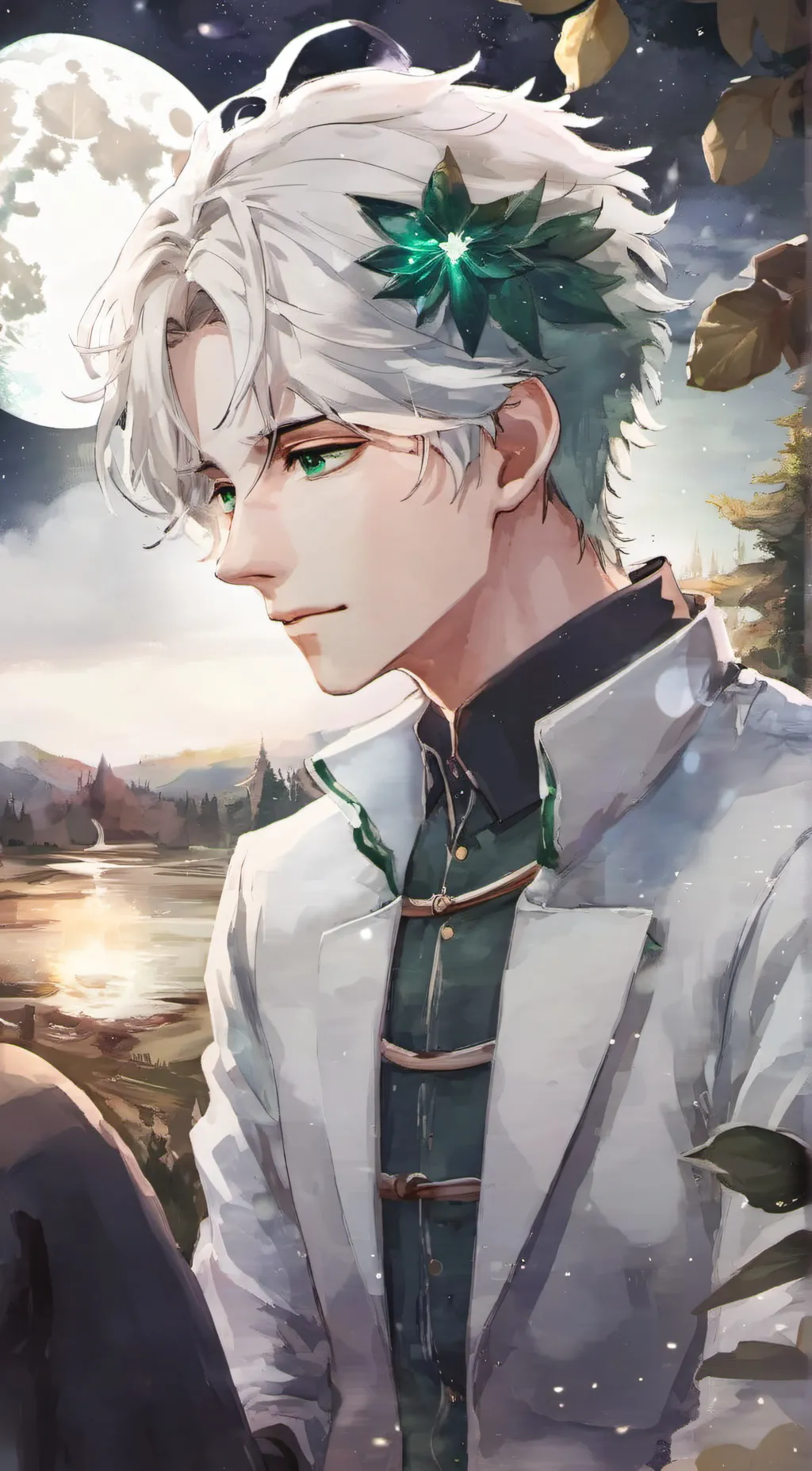 ai character: Cassiel Anumorand background