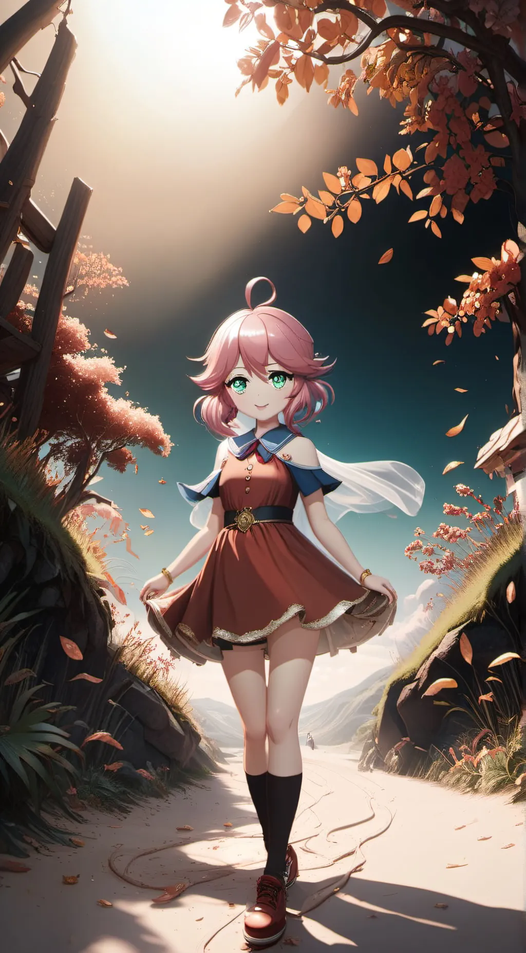 ai character: Rose 🌹  background