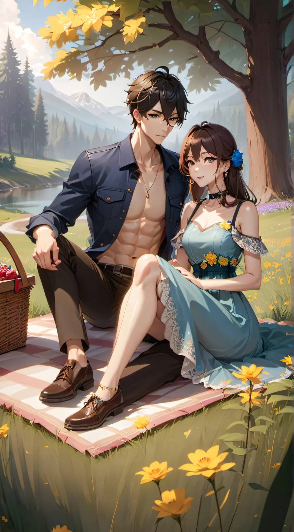 ai character: Oliver background