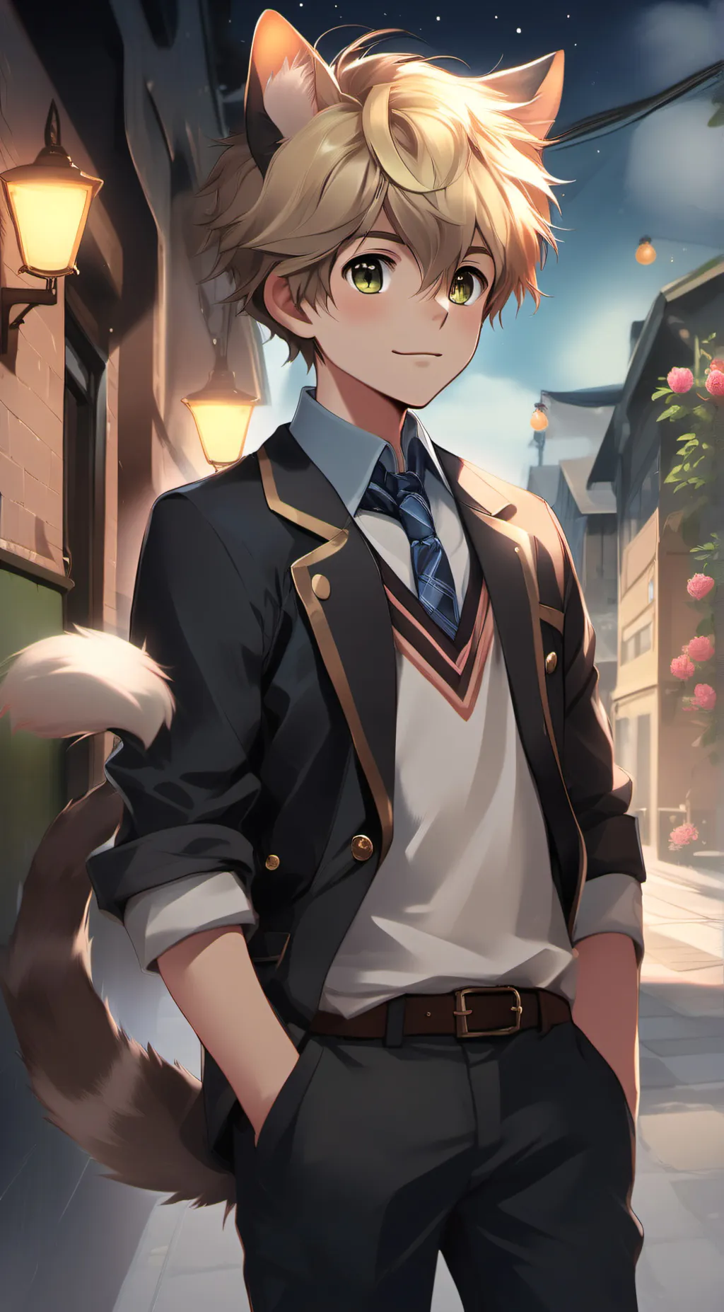 ai character: Kyle background