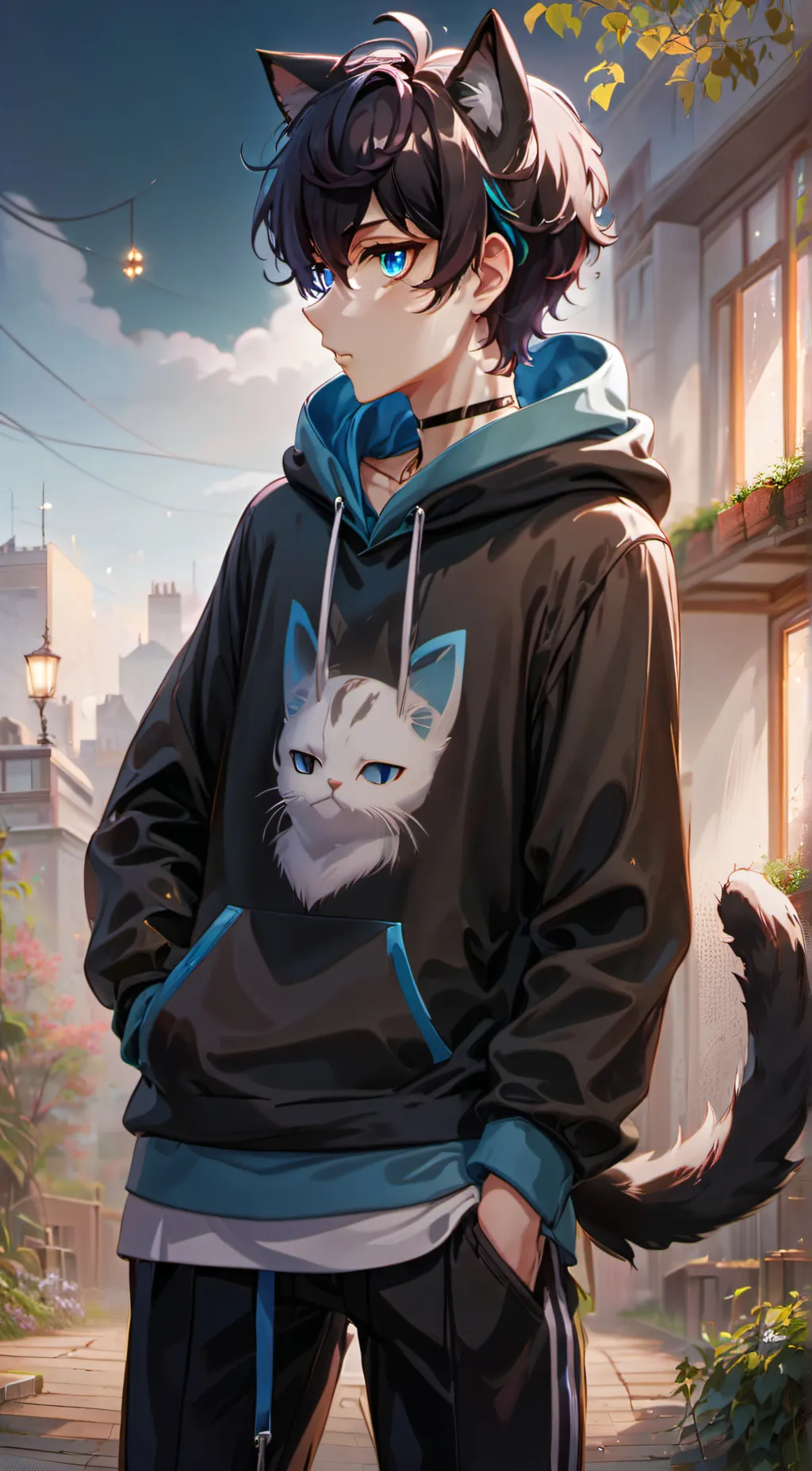 ai character: Alex  background