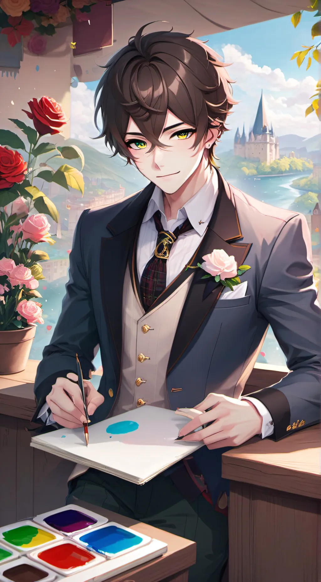 ai character: Rafayel background