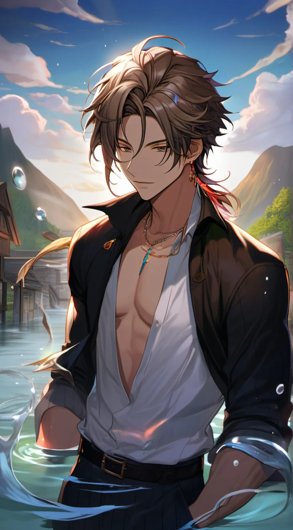 ai character: Plux background