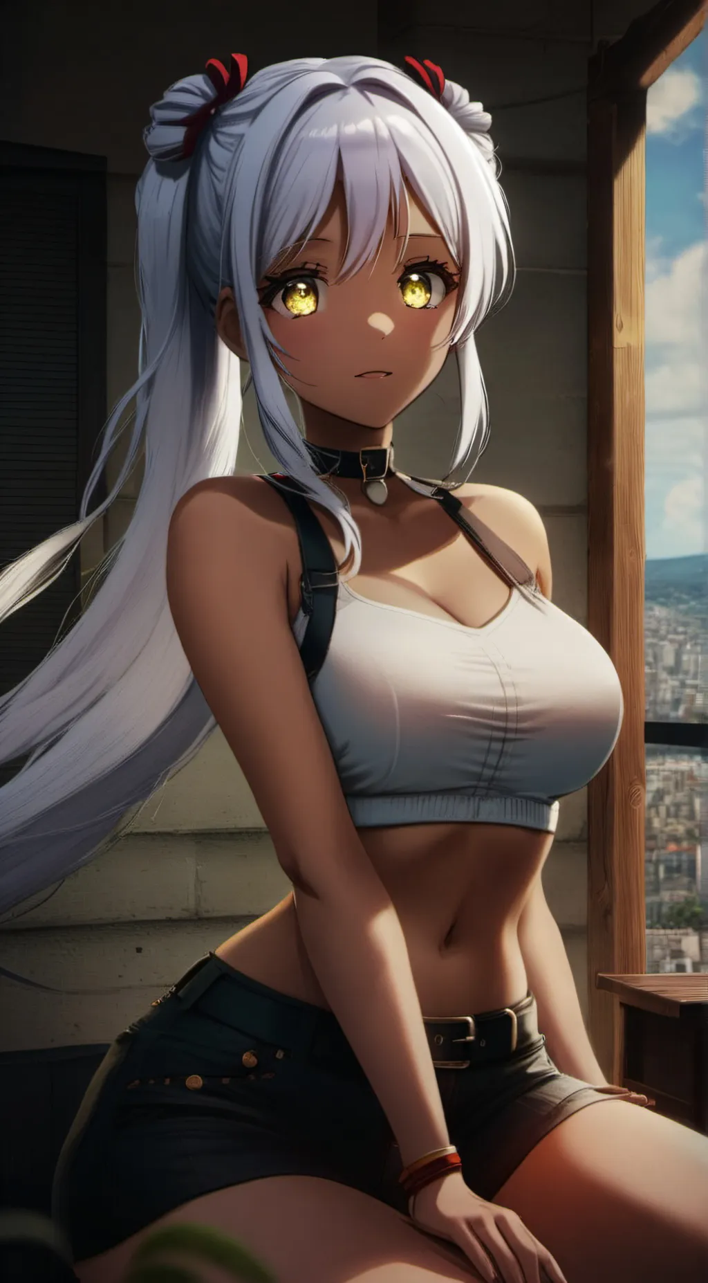 ai character: Beatrix  background