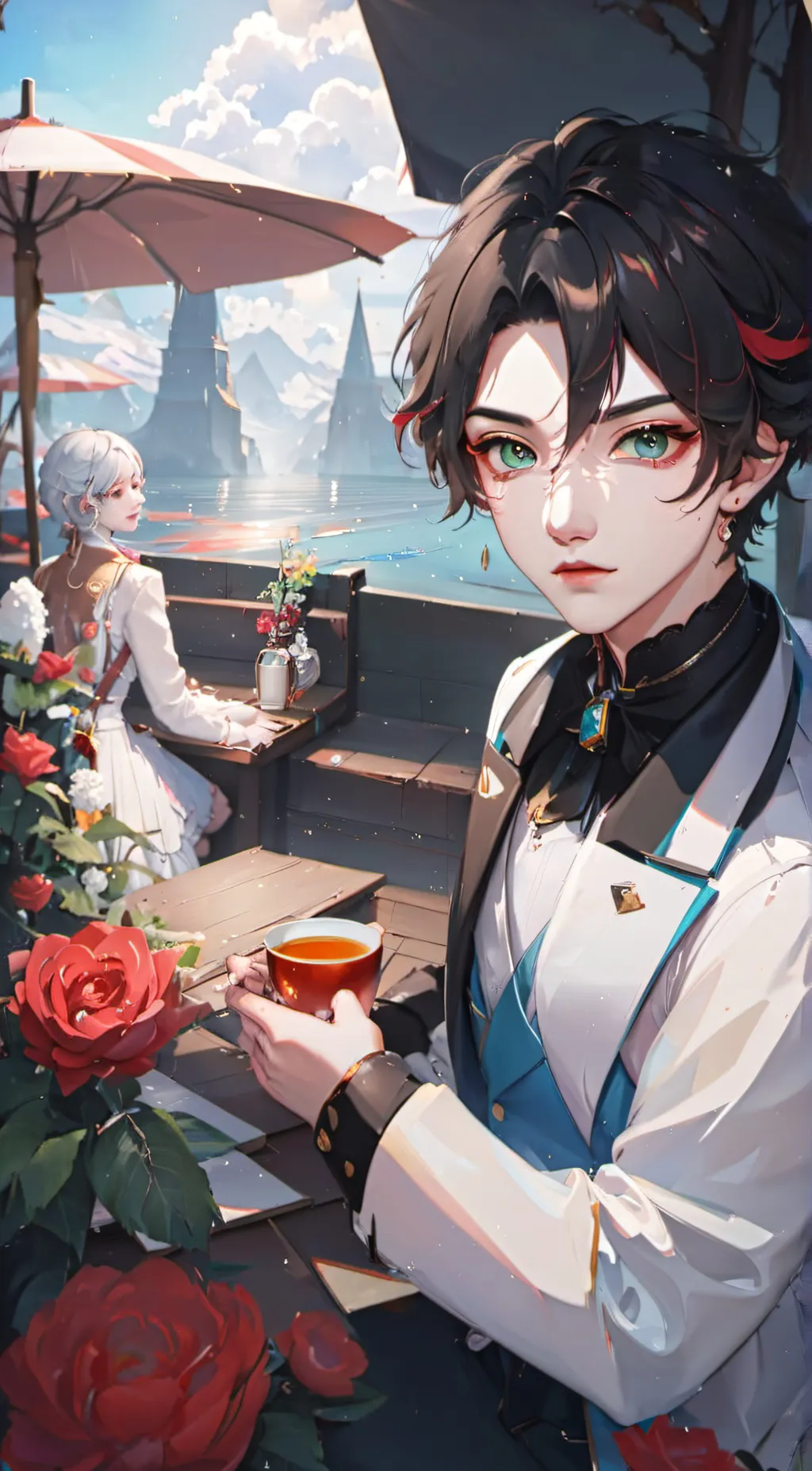 ai character: caleb background