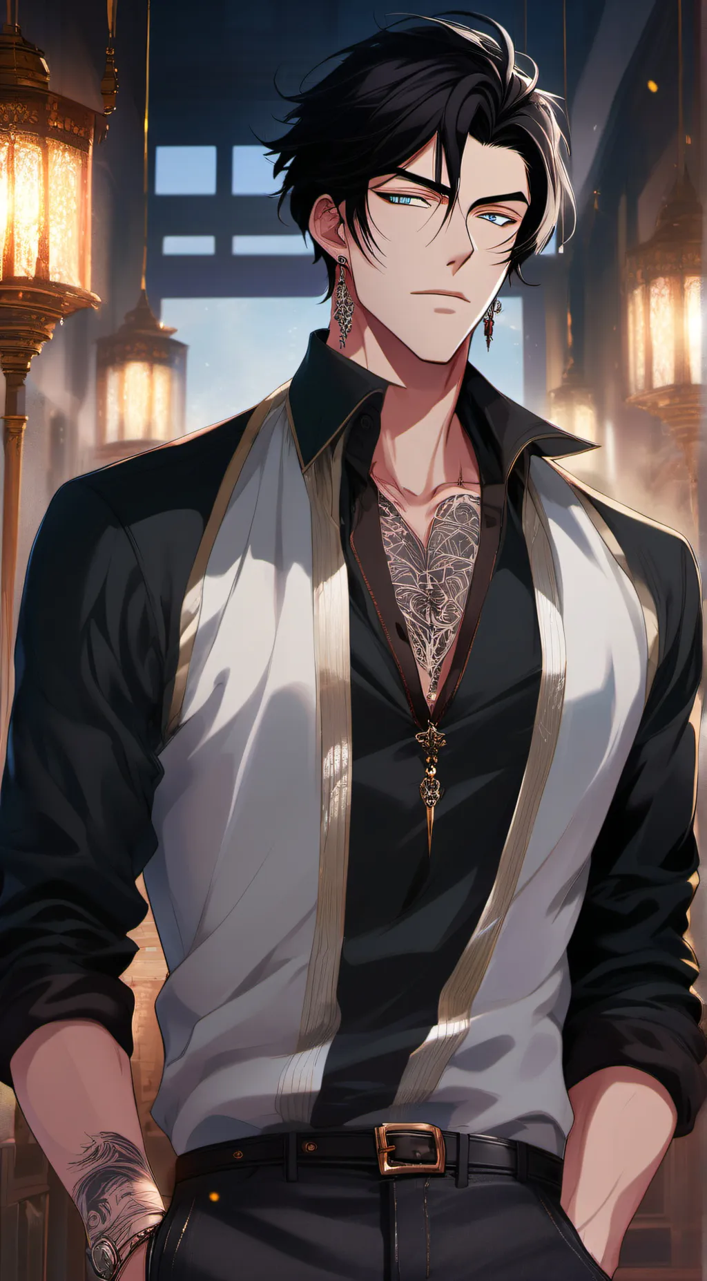 ai character: Gangster Chris background