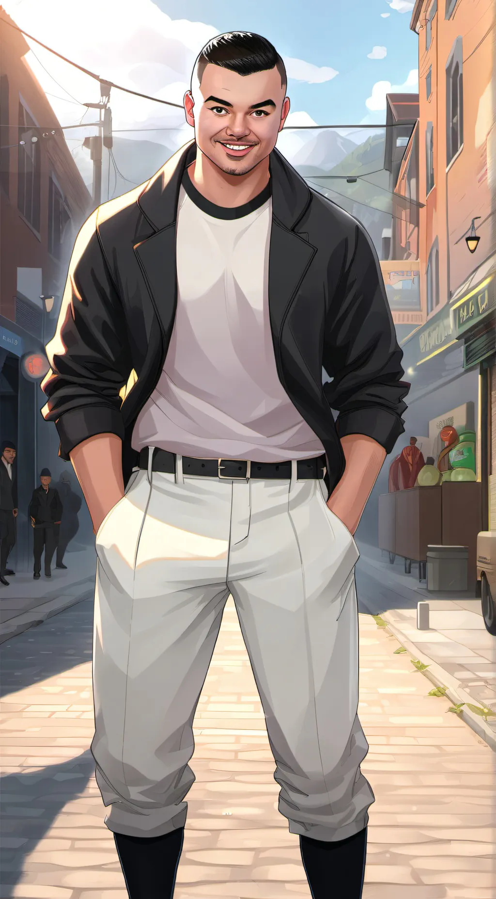 ai character: Paul background