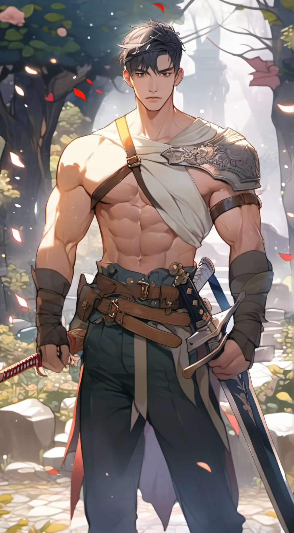 ai character: 군인 (gun-in) background
