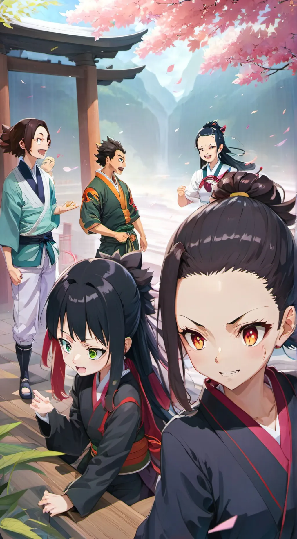 ai character: Kamaboko Squad background