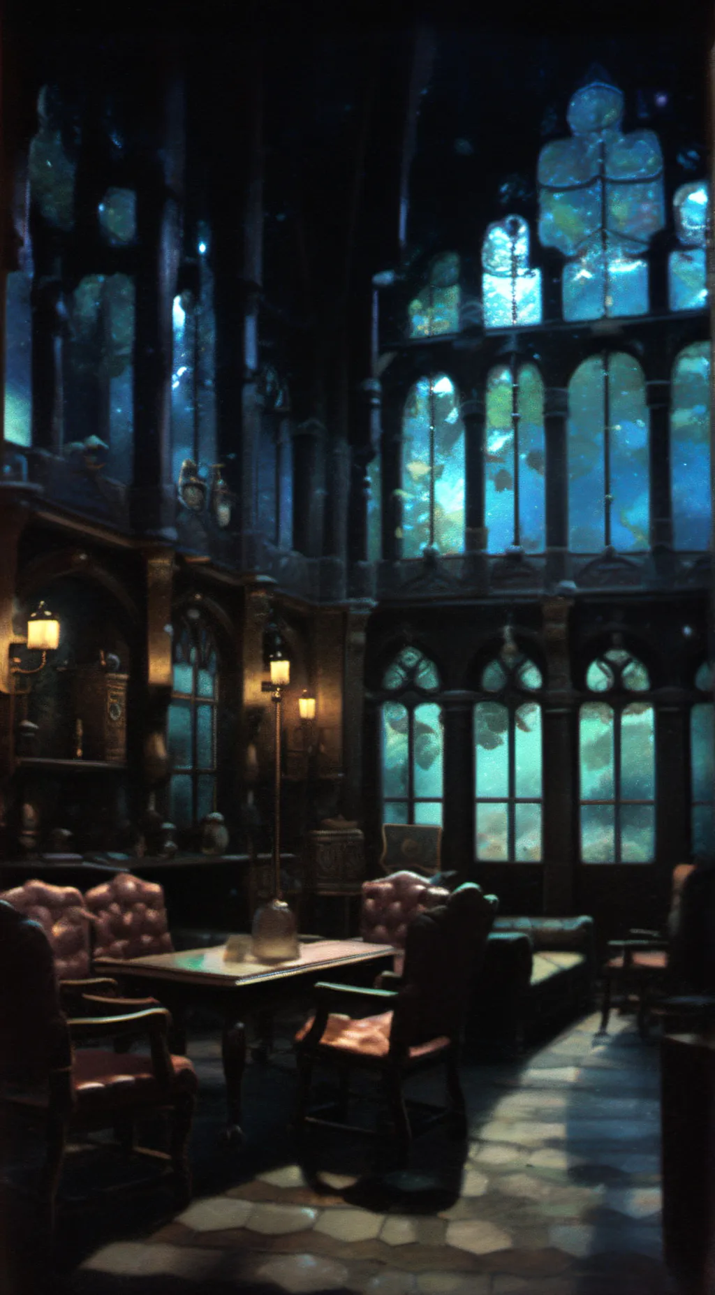 ai character: slythrin background