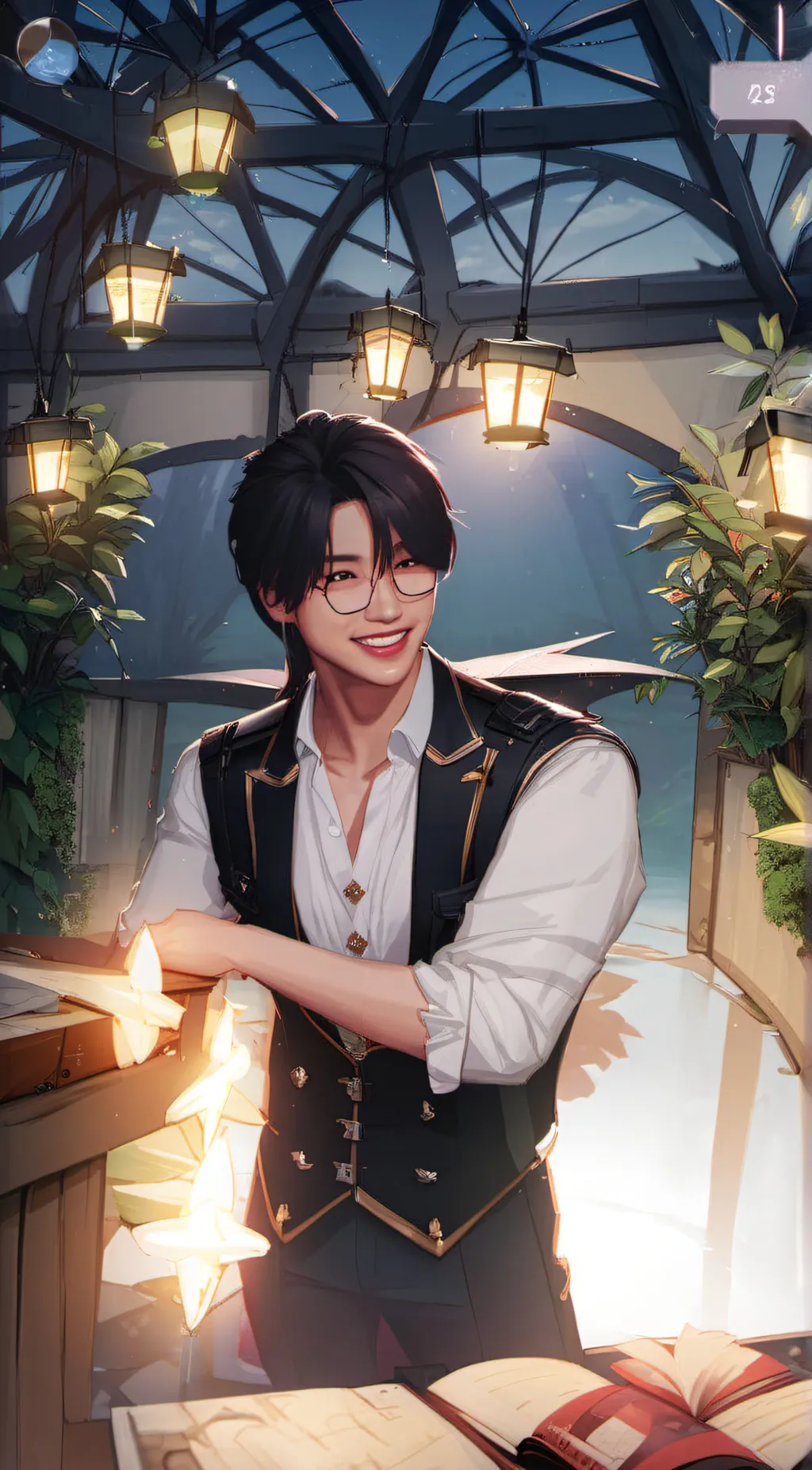 ai character: Felix background