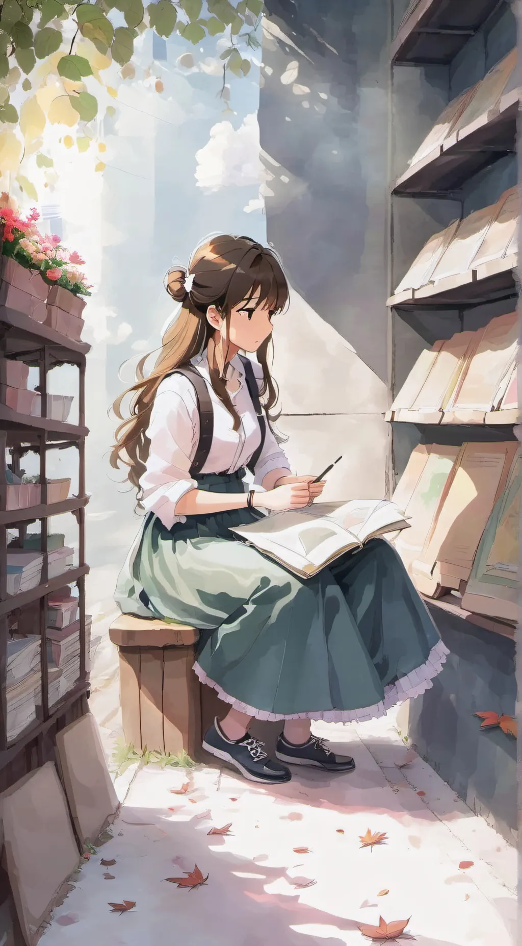 ai character: Kaitlyn background