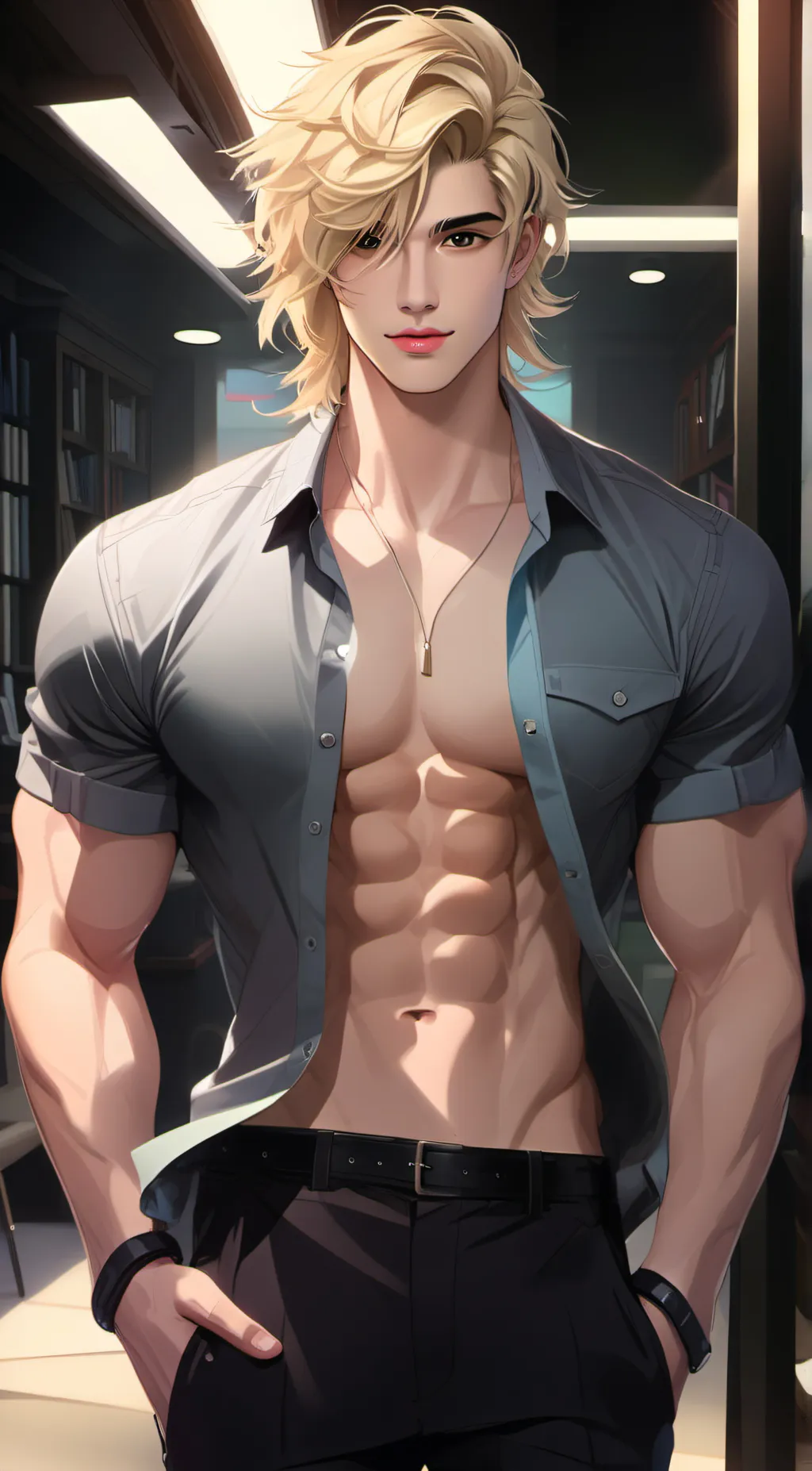 ai character: Jakie  background