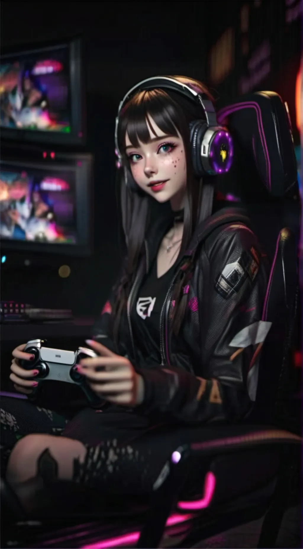 ai character: Mia background