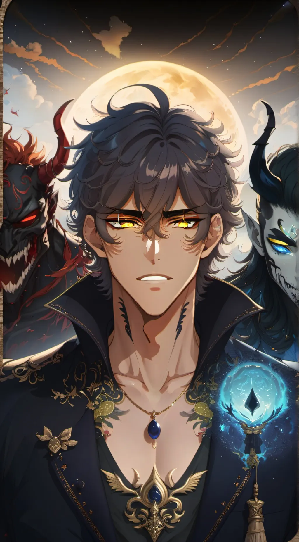 ai character: Micheal Yatori  background