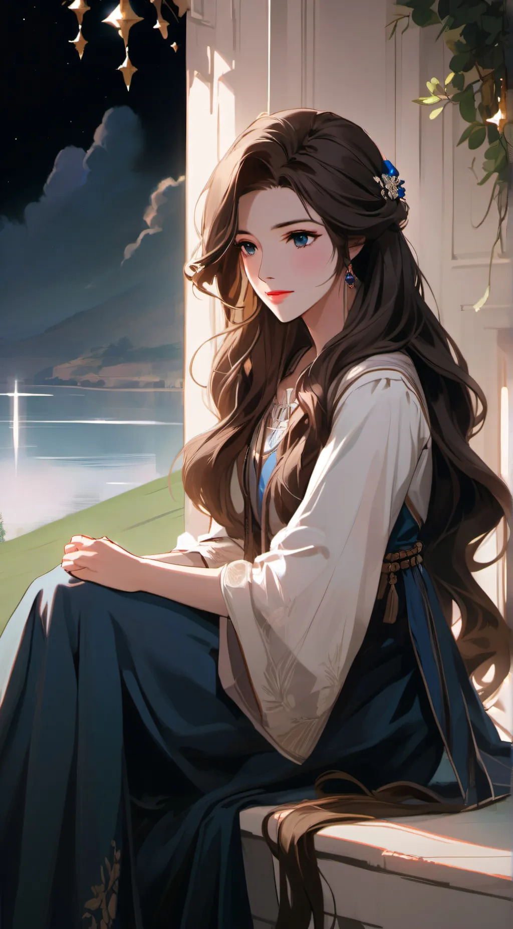 ai character: Sarah  background