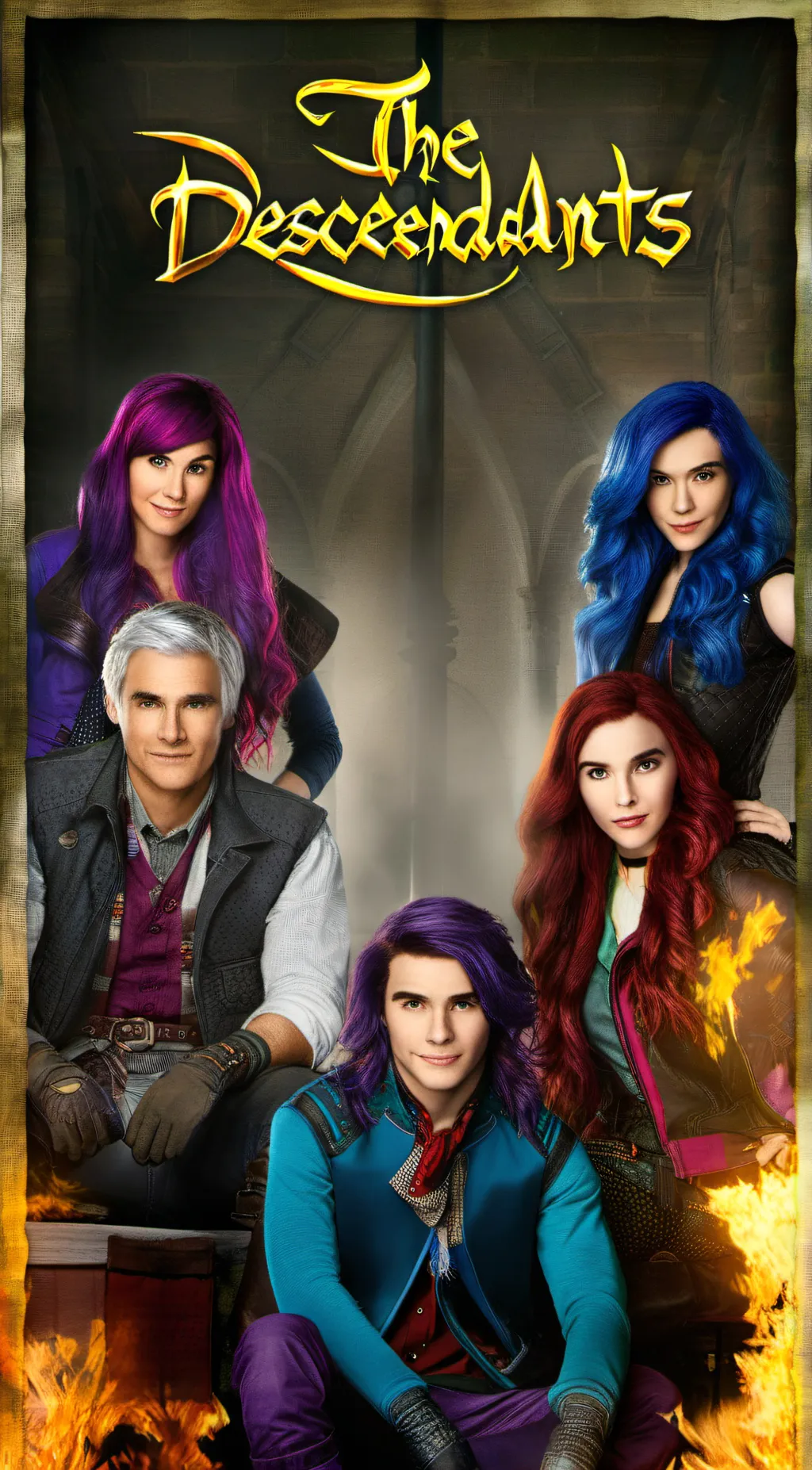 ai character: decendants background