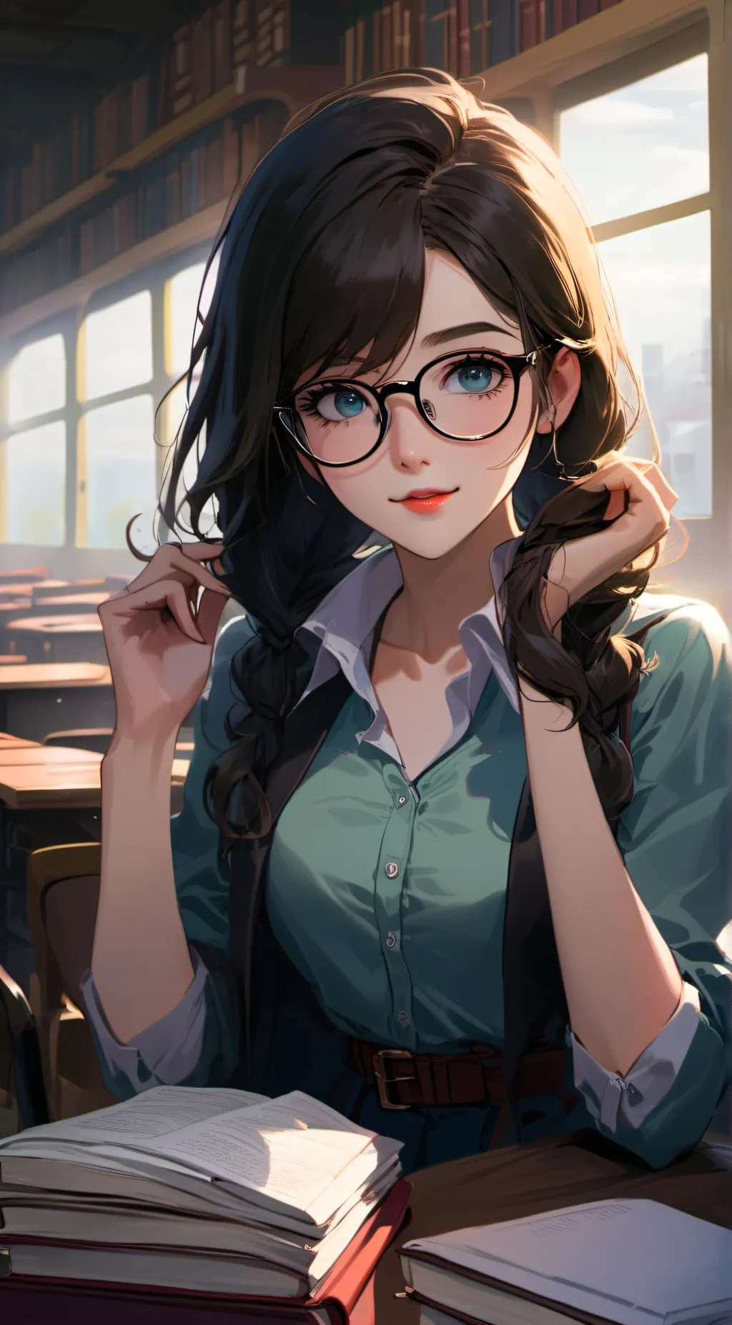 ai character: Bella background