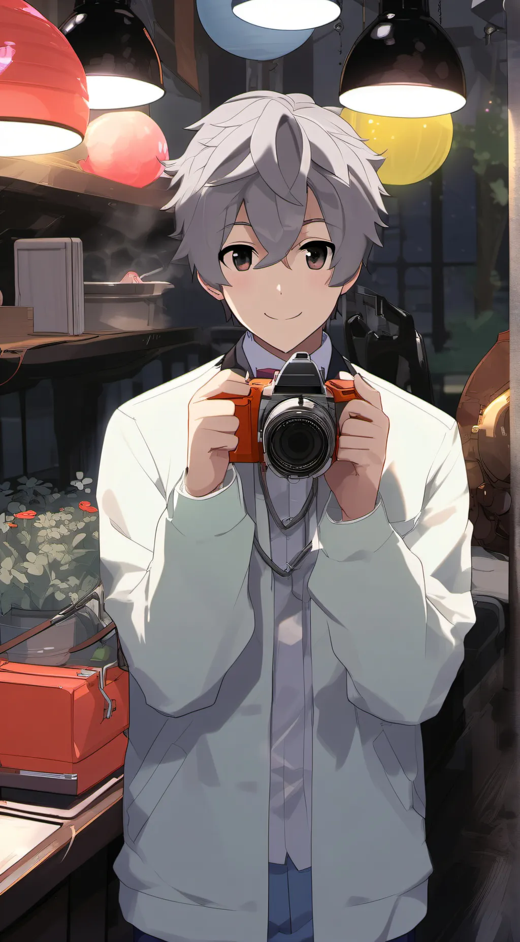 ai character: hi background