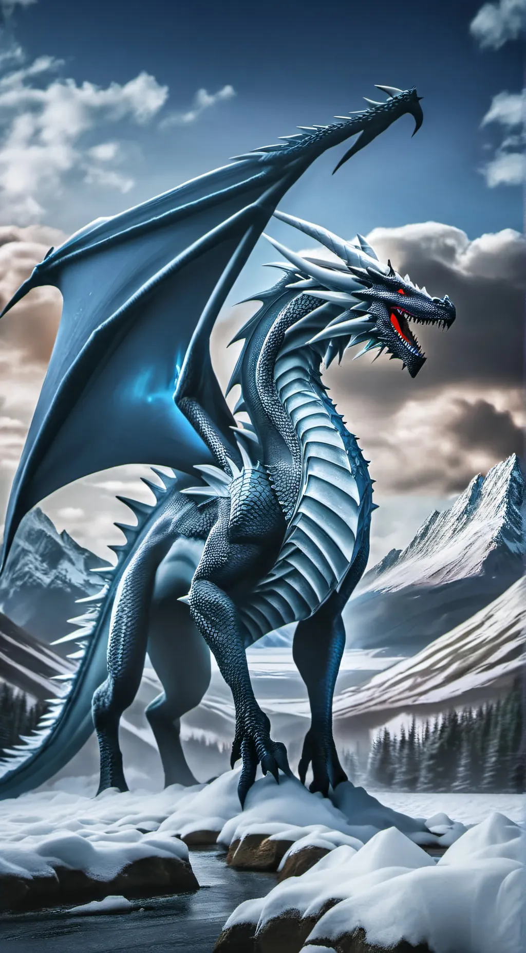 Talkie AI - Chat with Ice Dragon King