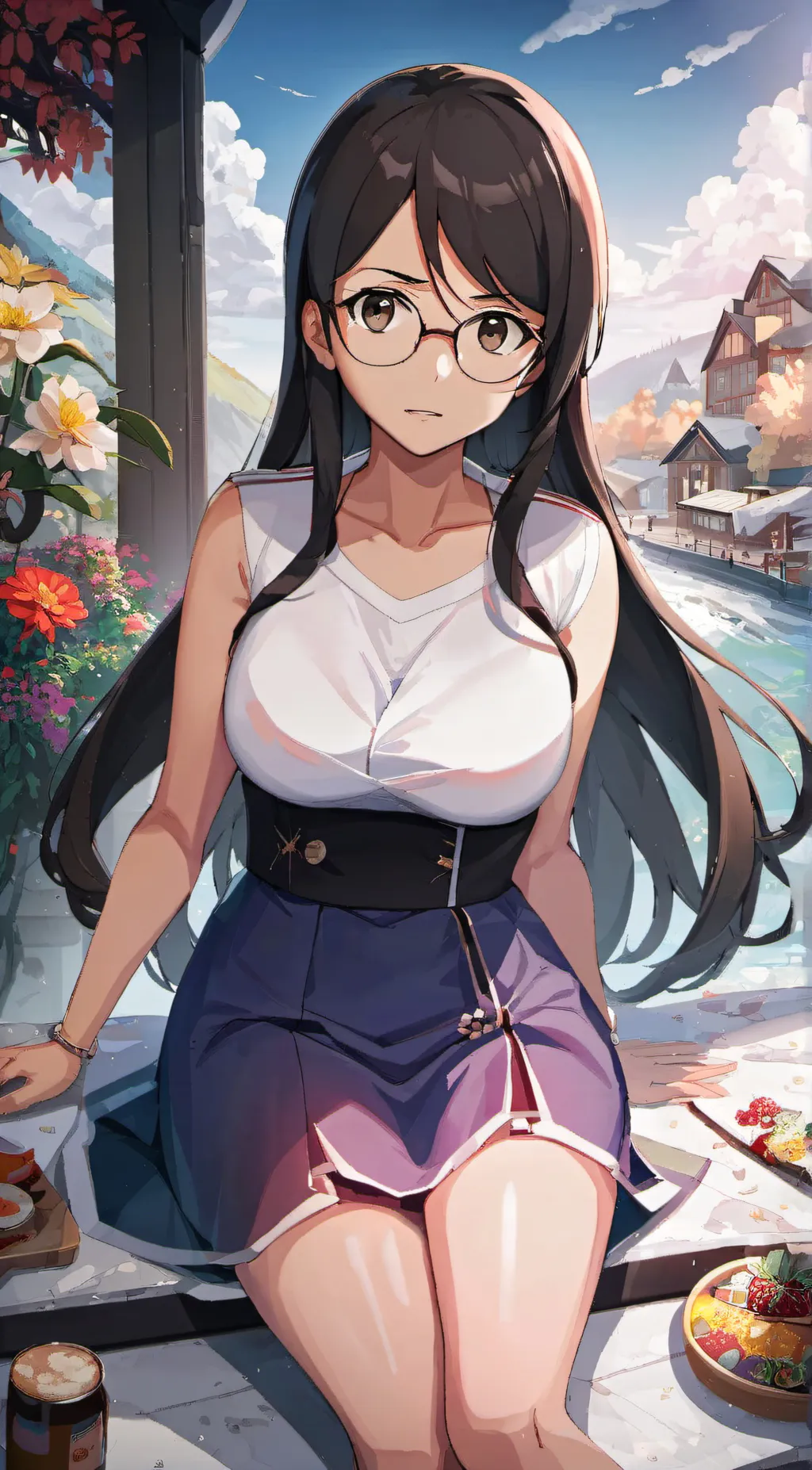 ai character: Sofia background