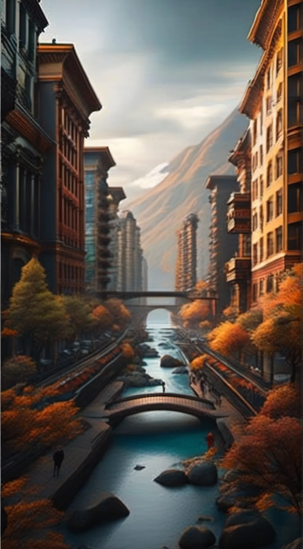 ai character: Chill background