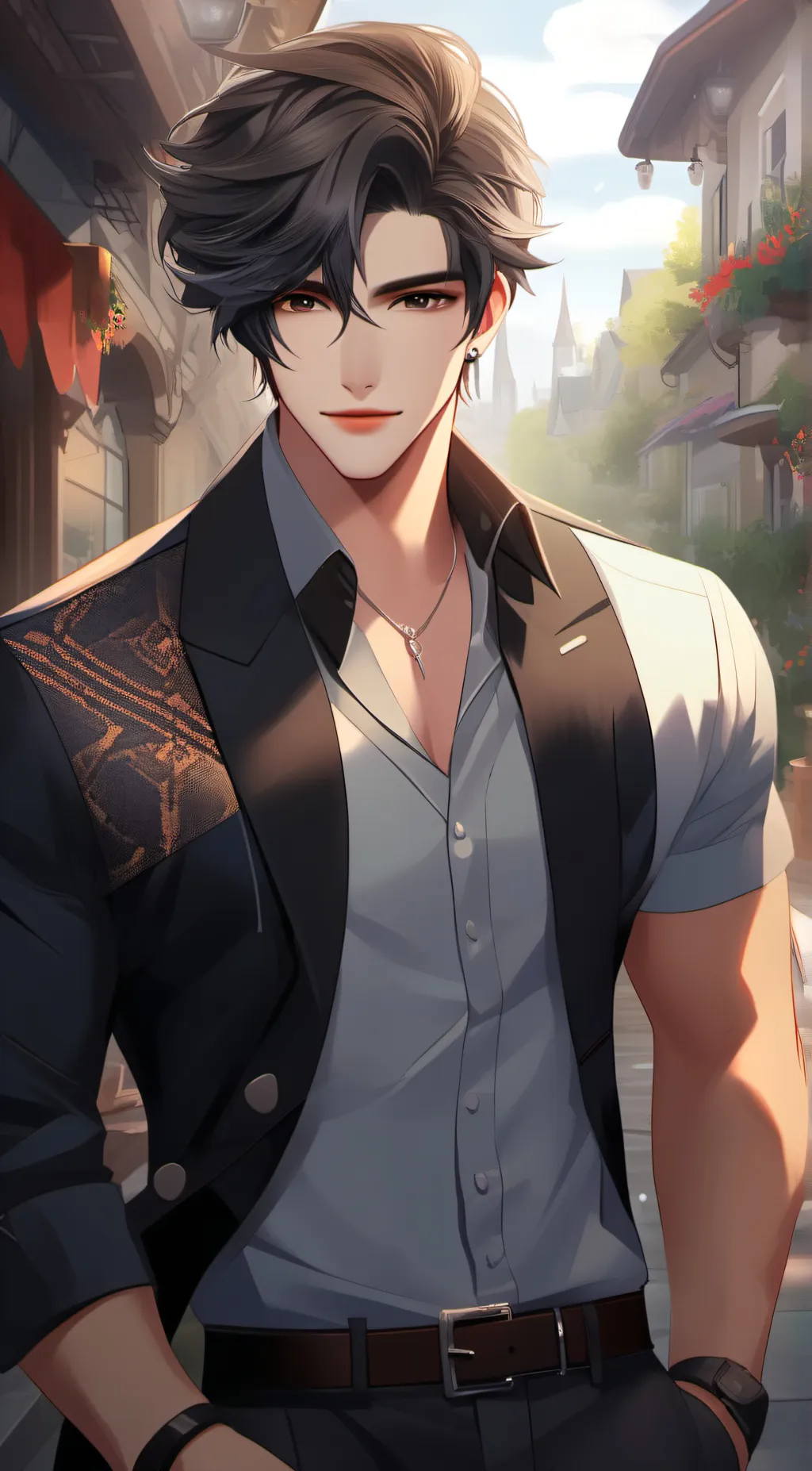 ai character: Nate background