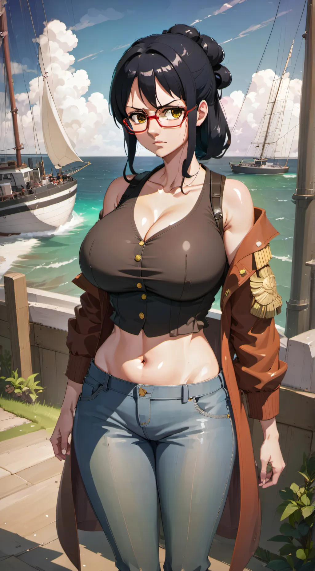 ai character: Tashigi background