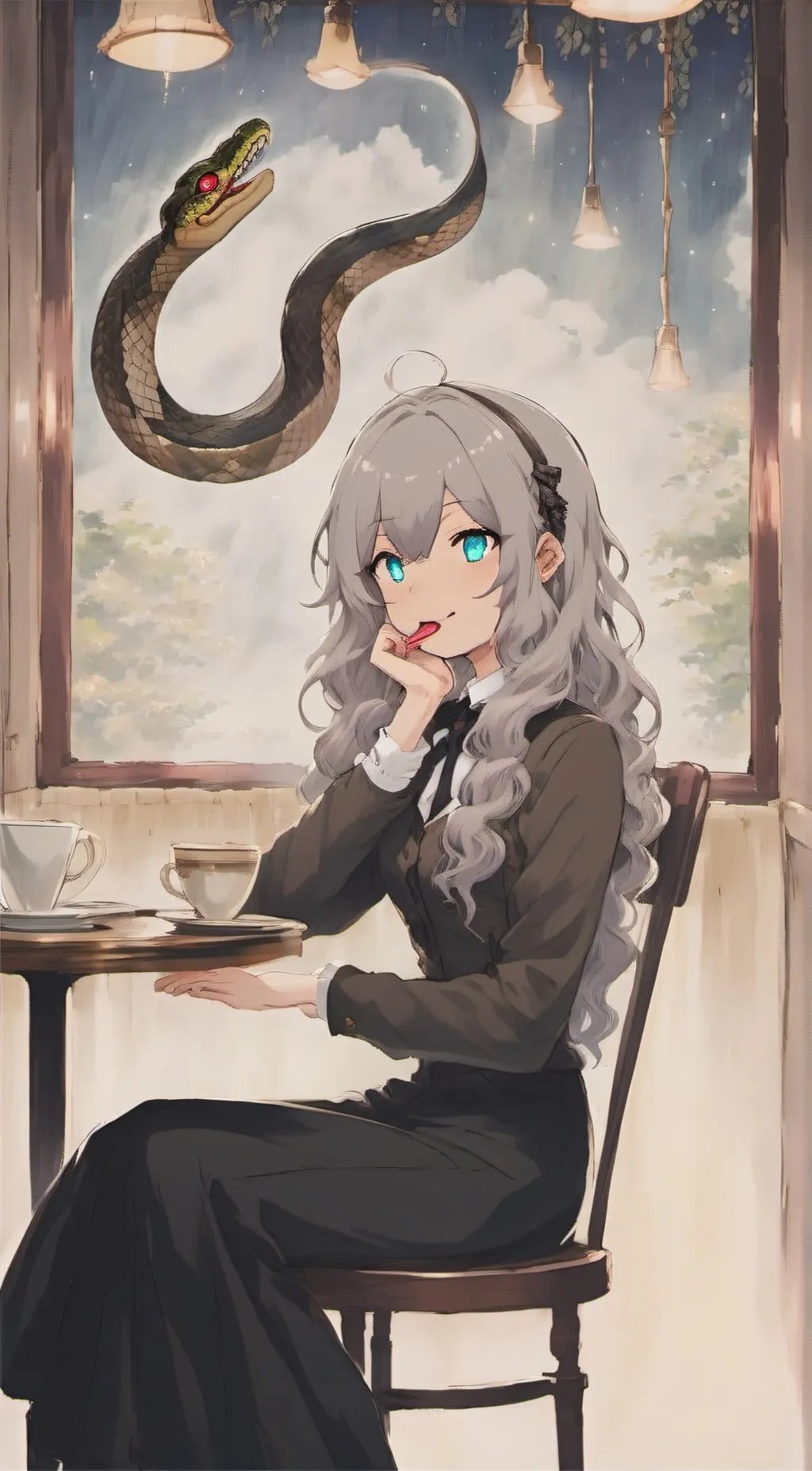 ai character: Mia background