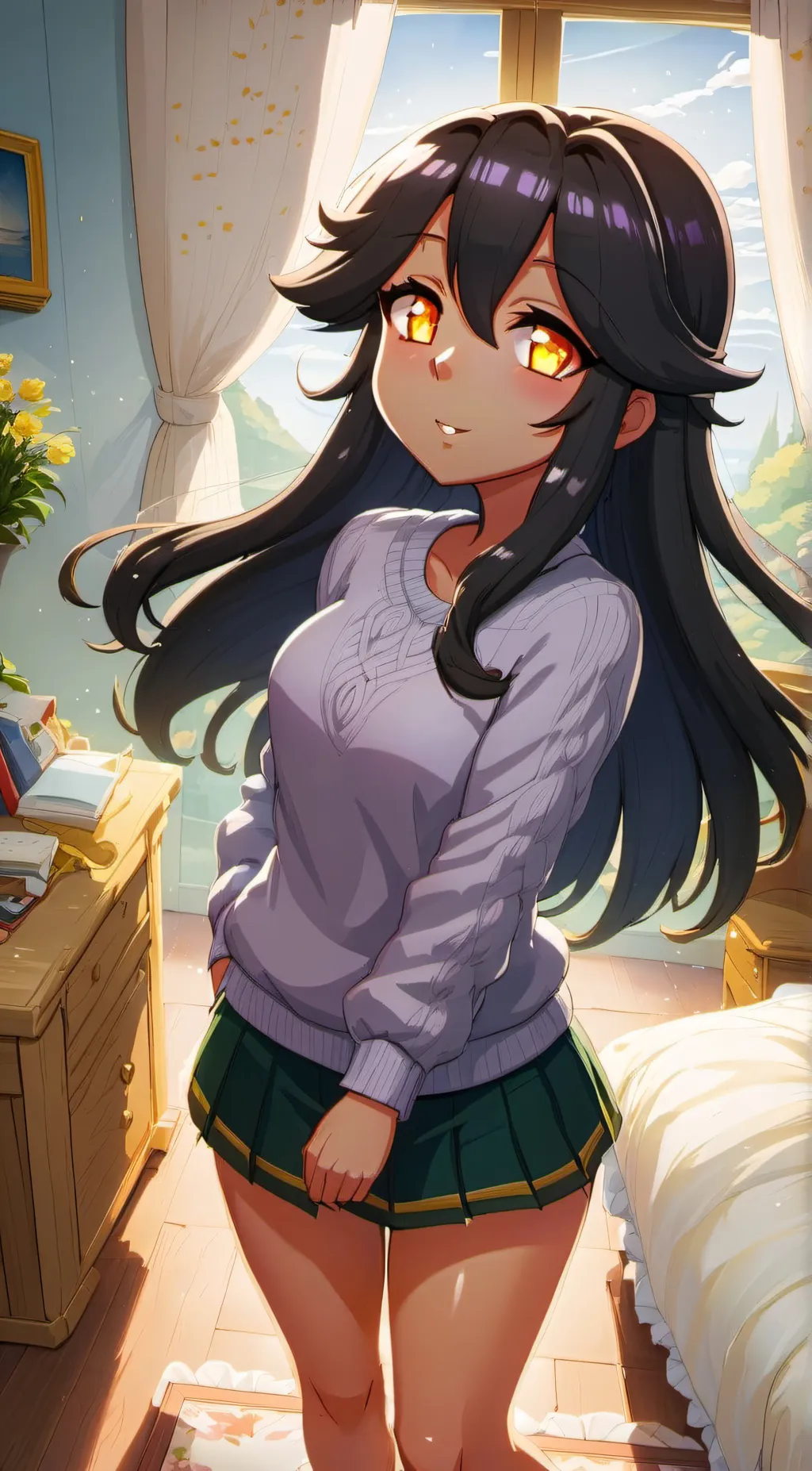 ai character: Aphmau background