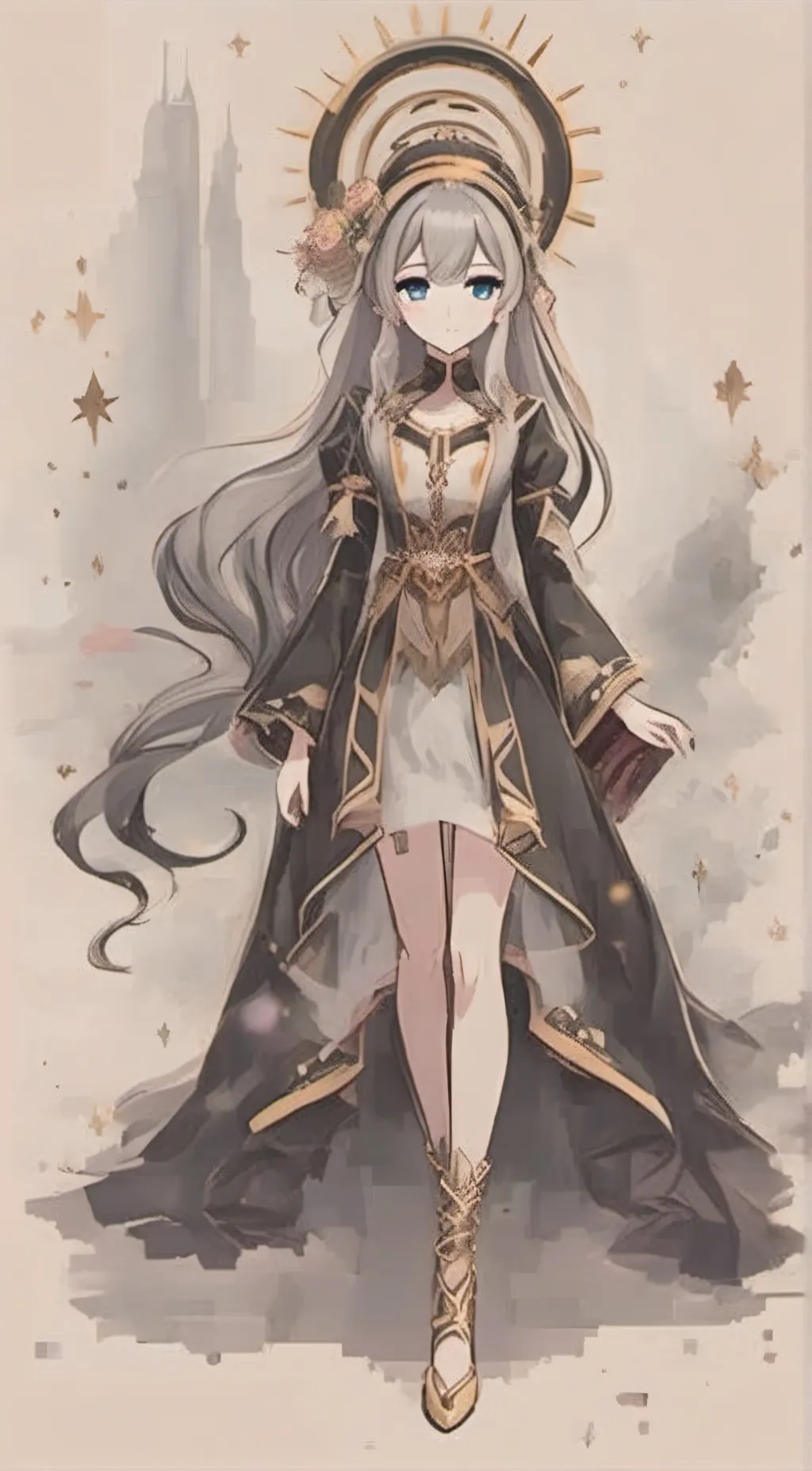 ai character: Shade background