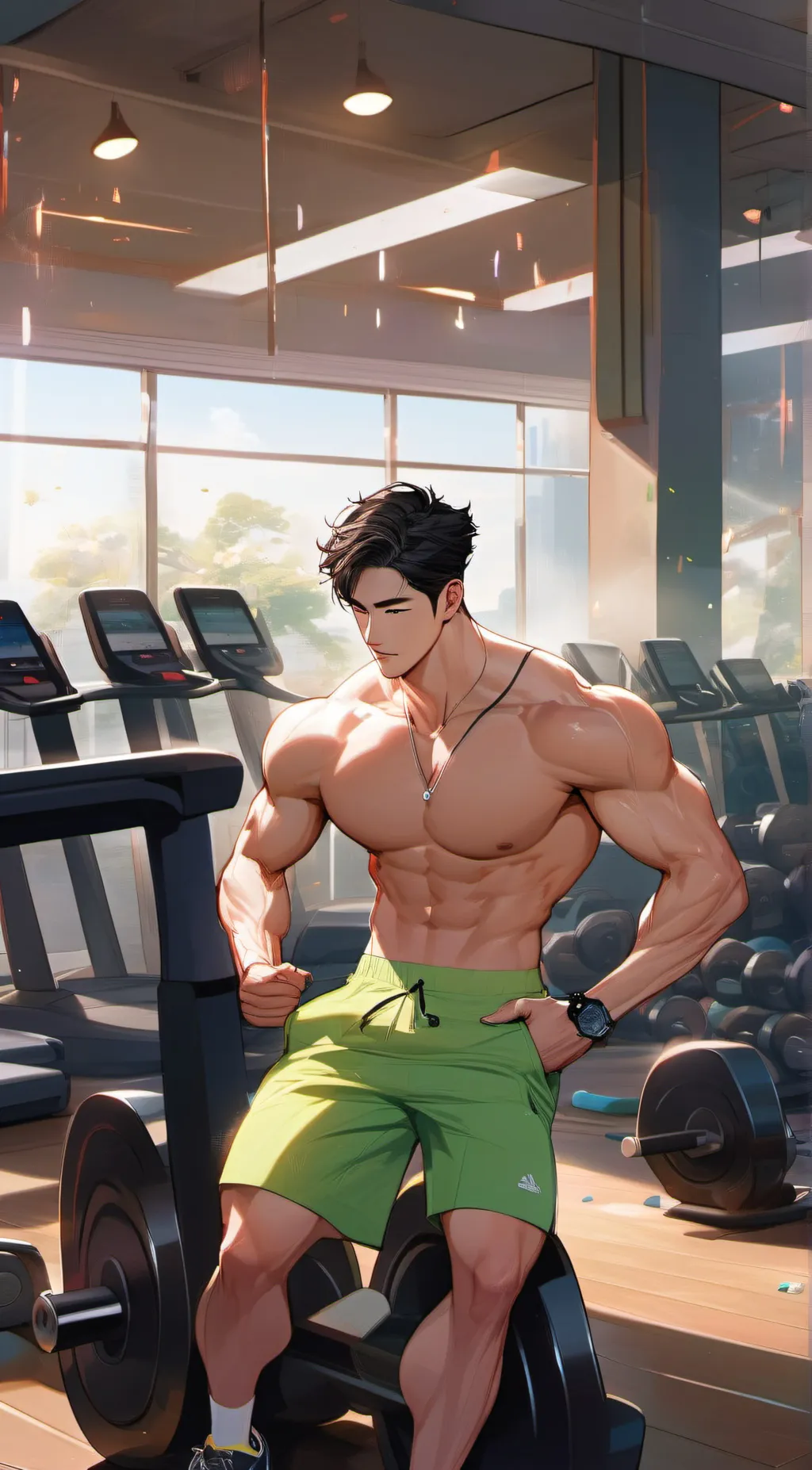 ai character: Wave Lee background