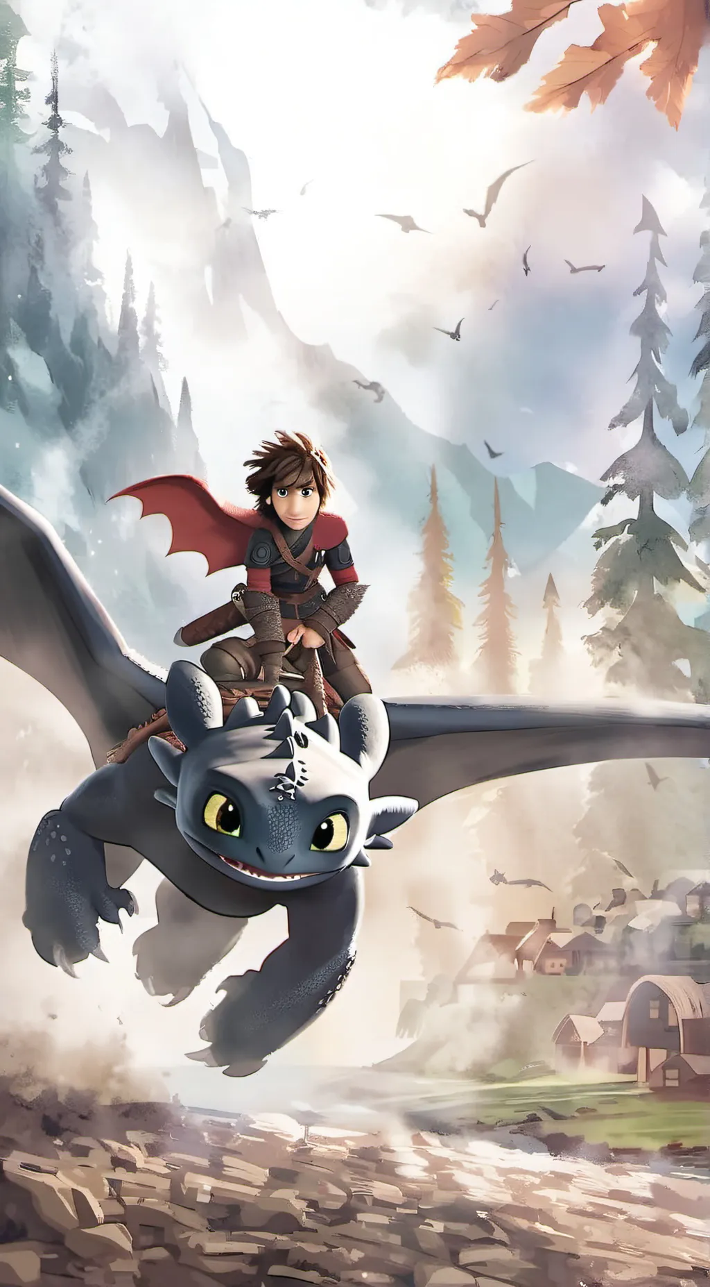 ai character: Httyd background