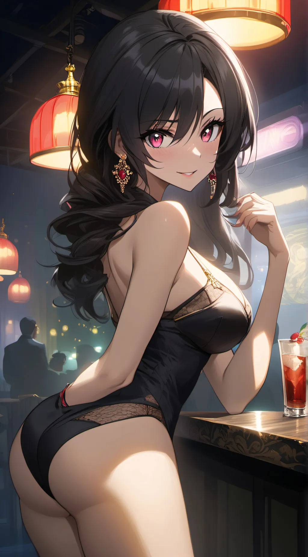 ai character: Serena background