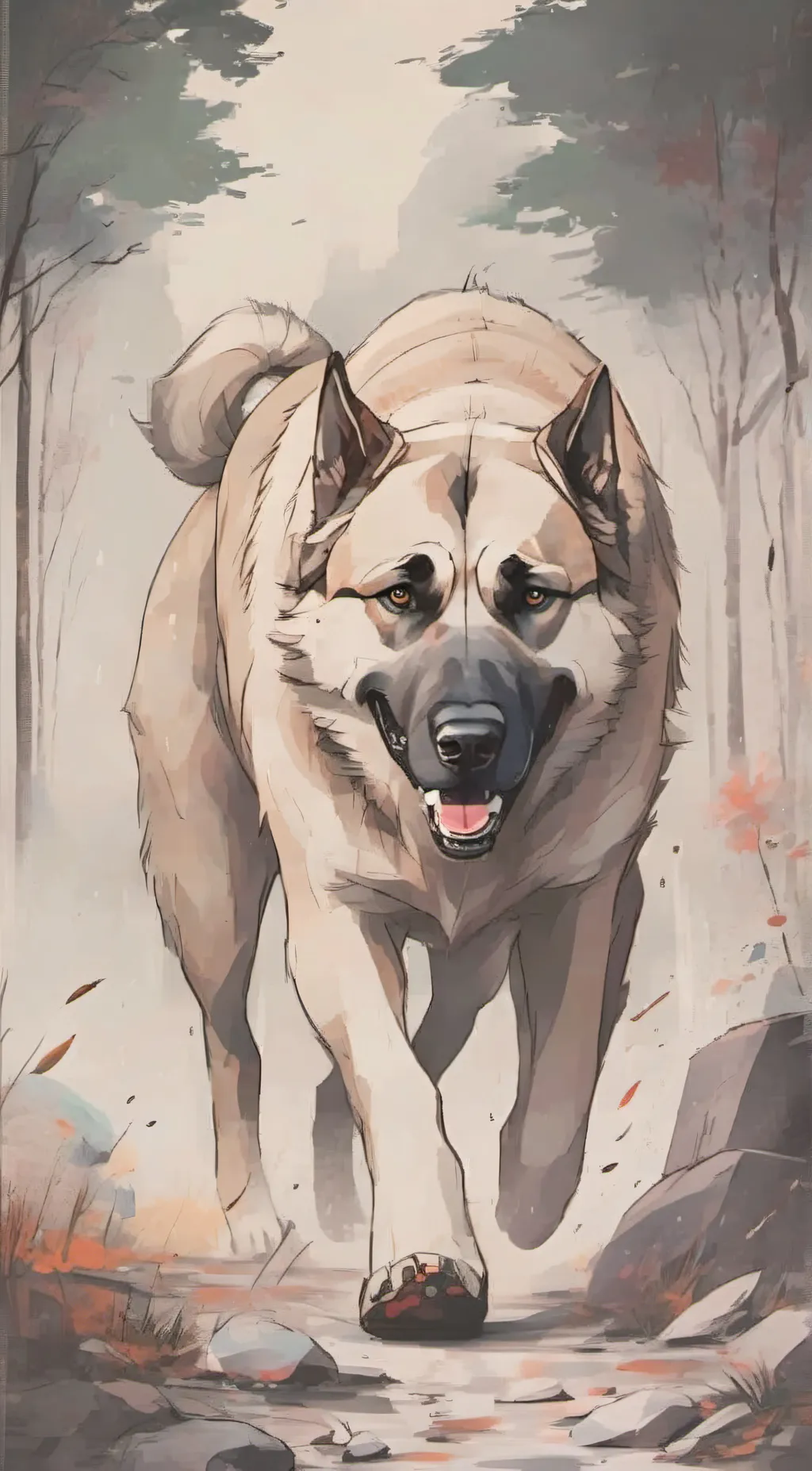 ai character: Dart background