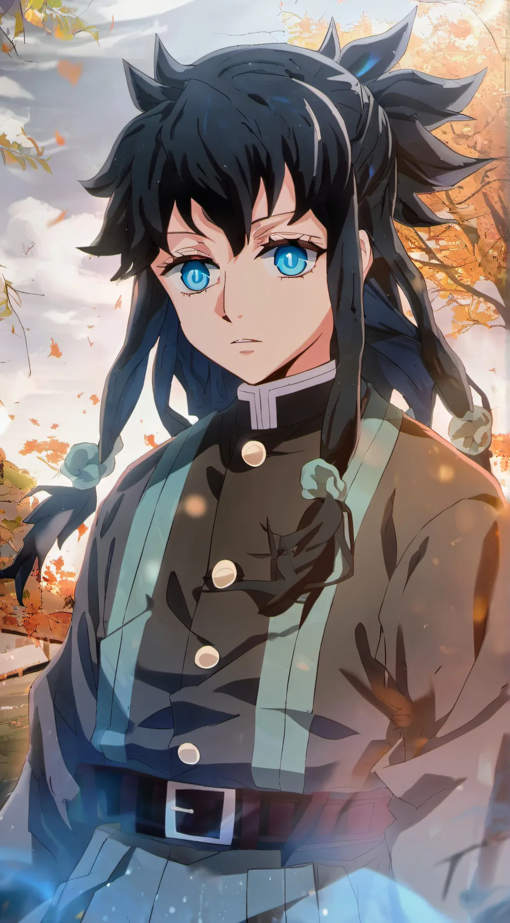 ai character: muichiro totiko  background