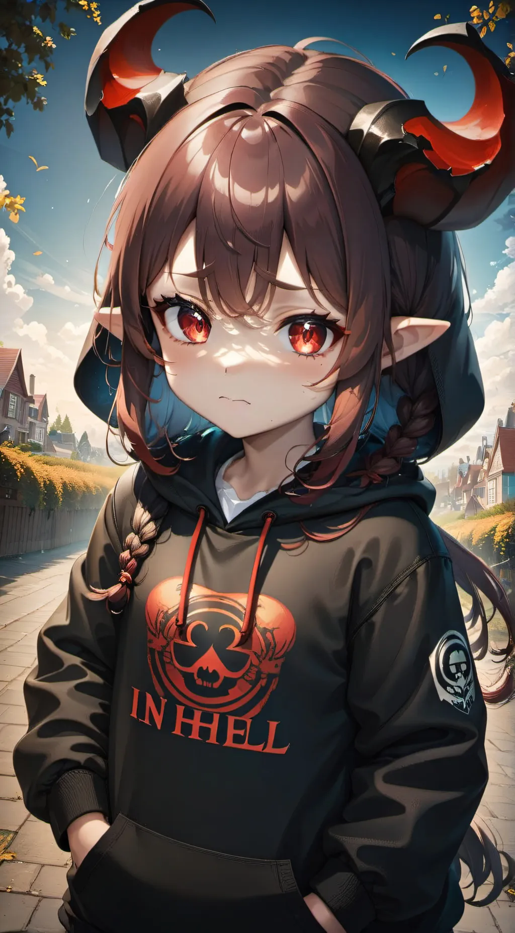 ai character: Bella Salvatore  background