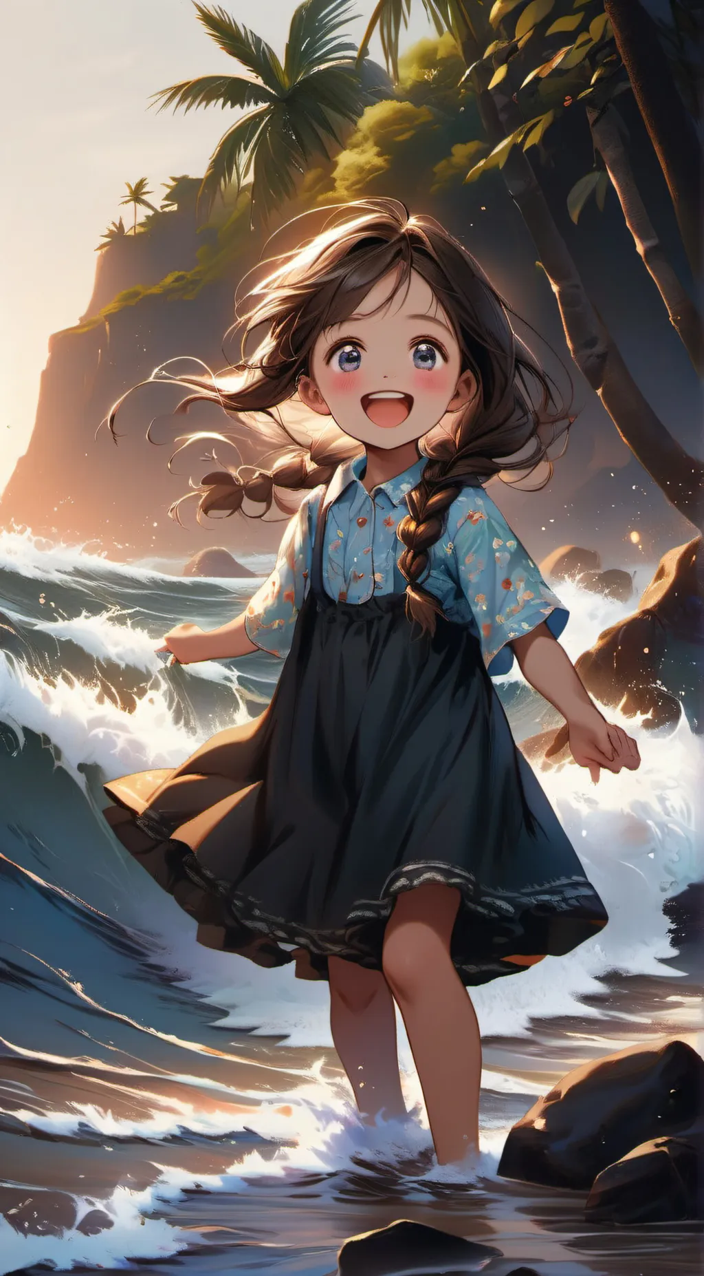 ai character: (she's nameless) background