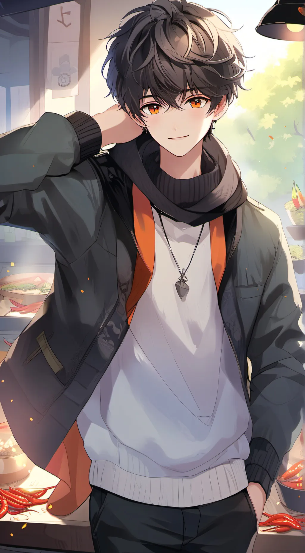 ai character: enokeo background