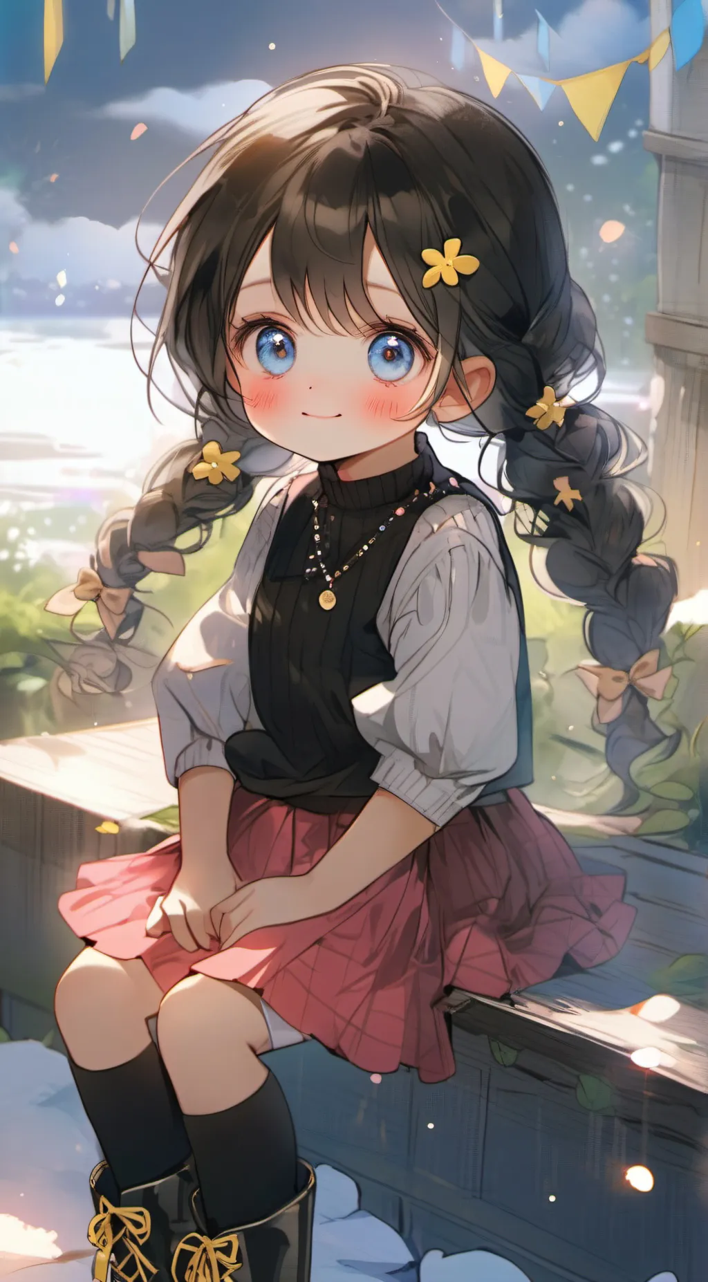 ai character: Layla <3 background