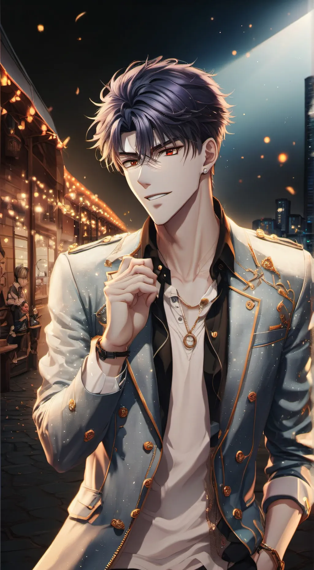 ai character:  alex background