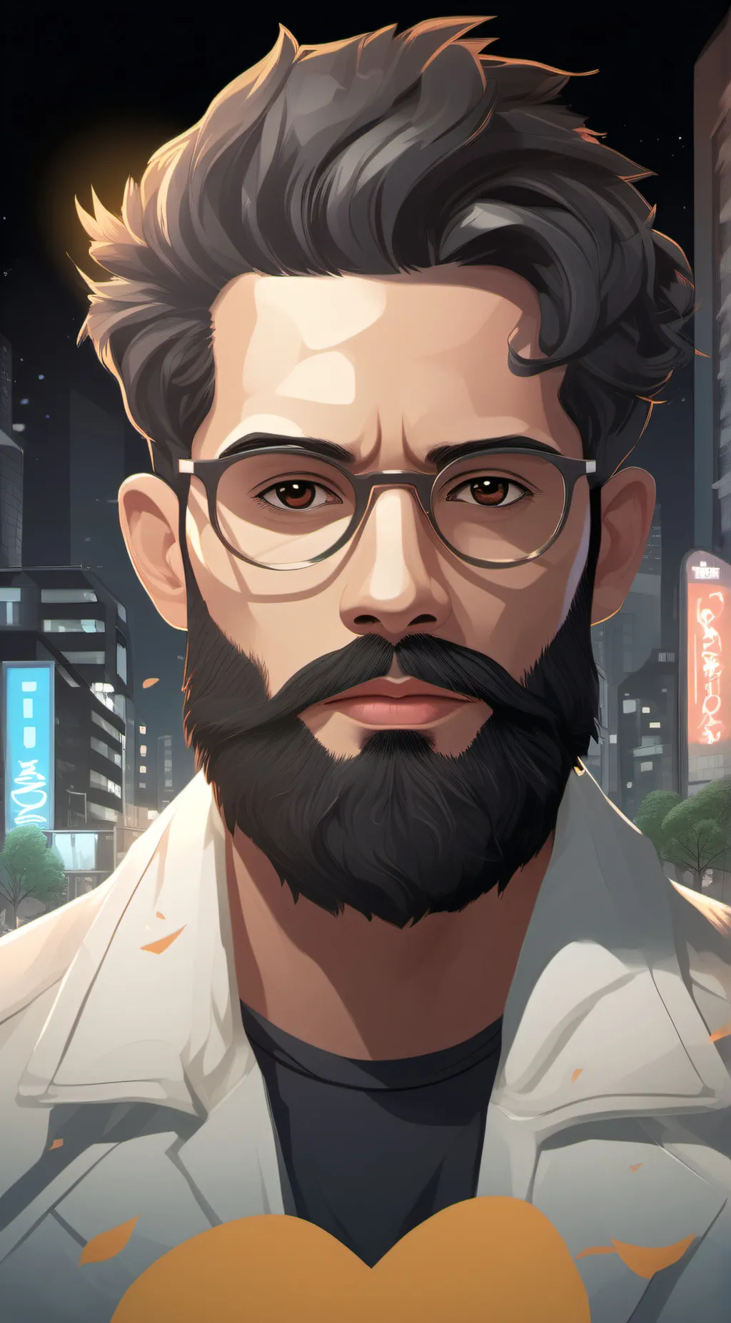 ai character: Alex background